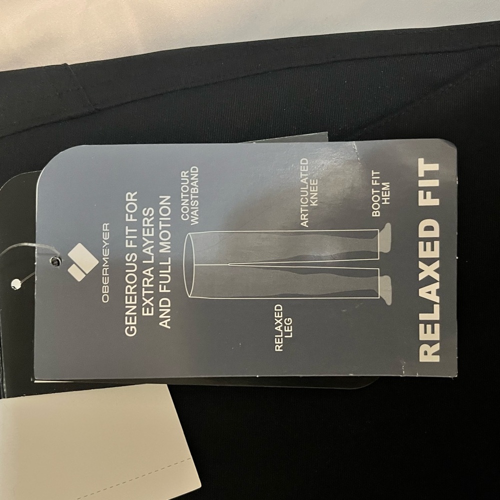 Obermeyer Black Straight-Leg Pants - Picture 6 of 7